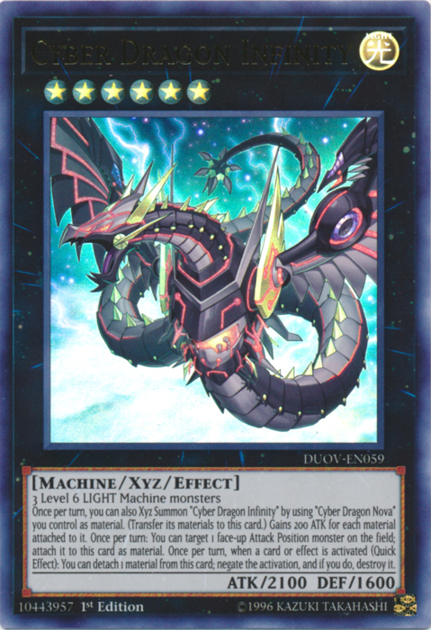 Cyber Dragon Infinity [DUOV-EN059] Ultra Rare | Odin's Place