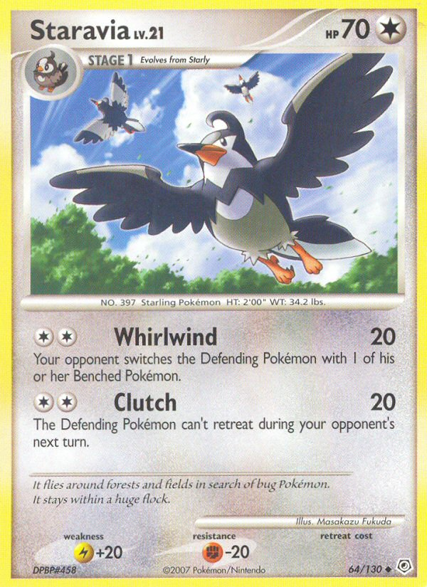 Staravia (64/130) [Diamond & Pearl: Base Set] | Odin's Place