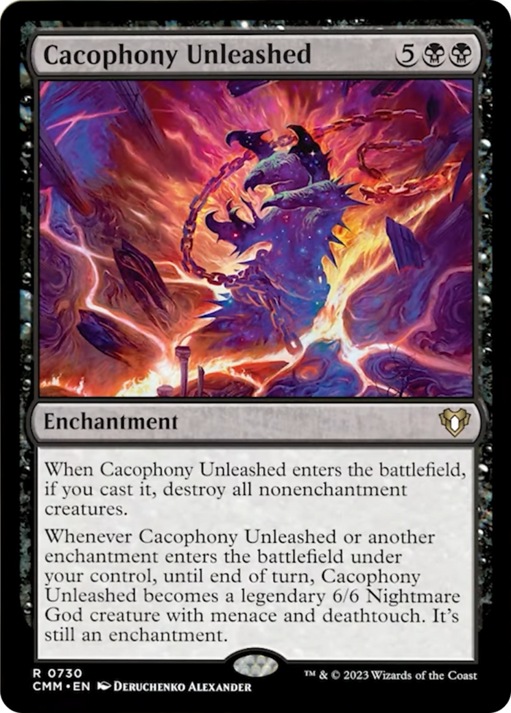 Cacophony Unleashed [Commander Masters] | Odin's Place