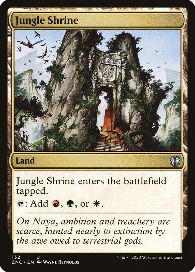 Jungle Shrine [Zendikar Rising Commander] | Odin's Place