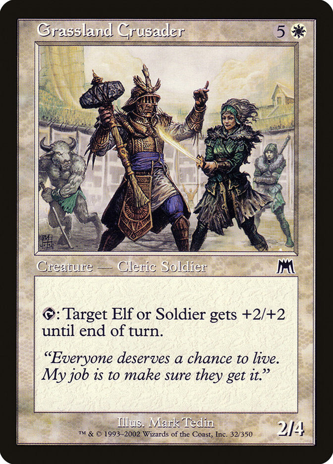 Grassland Crusader (32) [Onslaught] | Odin's Place