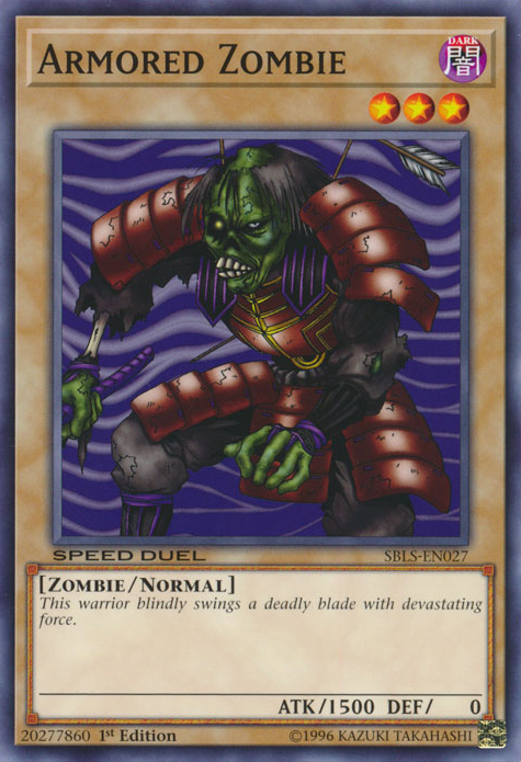 Armored Zombie [SBLS-EN027] Common | Odin's Place