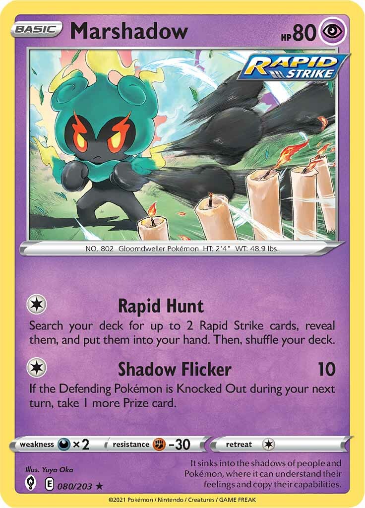 Marshadow (080/203) [Sword & Shield: Evolving Skies] | Odin's Place