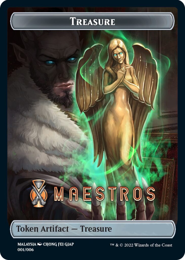Treasure Token (Maestros) (Southeast Asia Artists) [Streets of New Capenna Tokens] | Odin's Place