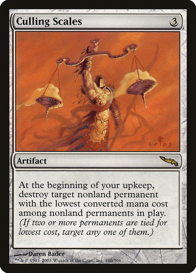 Culling Scales (160) [Mirrodin] | Odin's Place