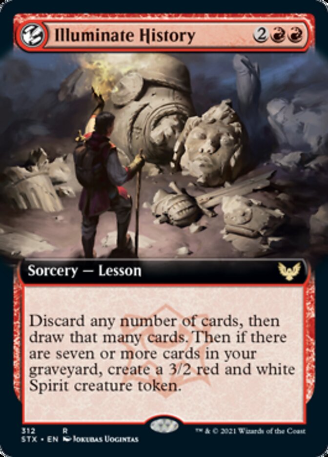 Illuminate History (Extended Art) [Strixhaven: School of Mages] | Odin's Place
