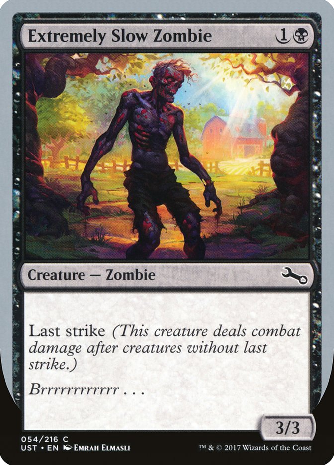 Extremely Slow Zombie (54) ("Brrrrrrrrrrrr...") [Unstable] | Odin's Place