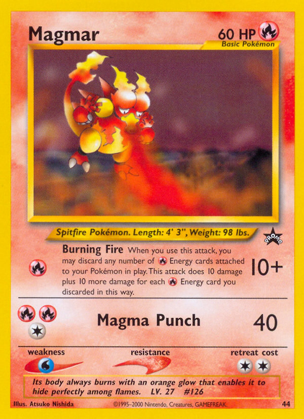 Magmar (44) [Wizards of the Coast: Black Star Promos] | Odin's Place