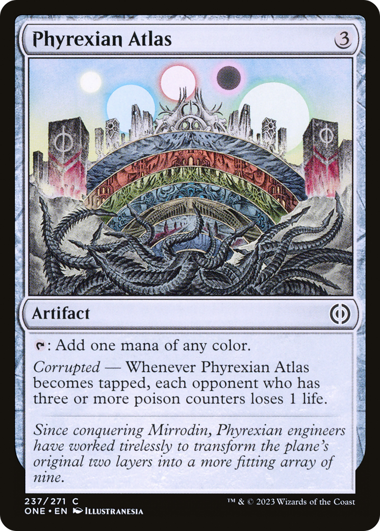 Phyrexian Atlas [Phyrexia: All Will Be One] | Odin's Place