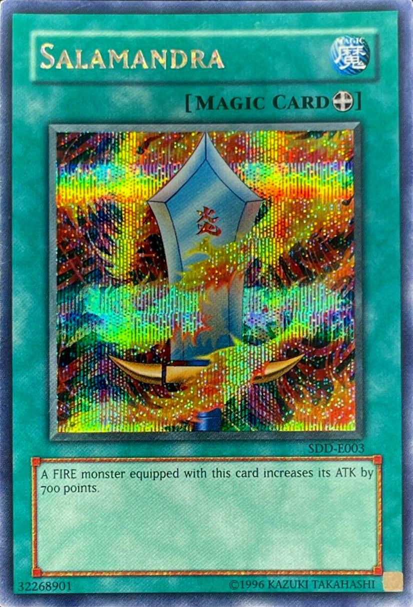 Salamandra [SDD-E003] Prismatic Secret Rare | Odin's Place