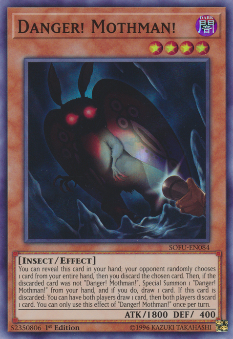 Danger! Mothman! [SOFU-EN084] Super Rare | Odin's Place