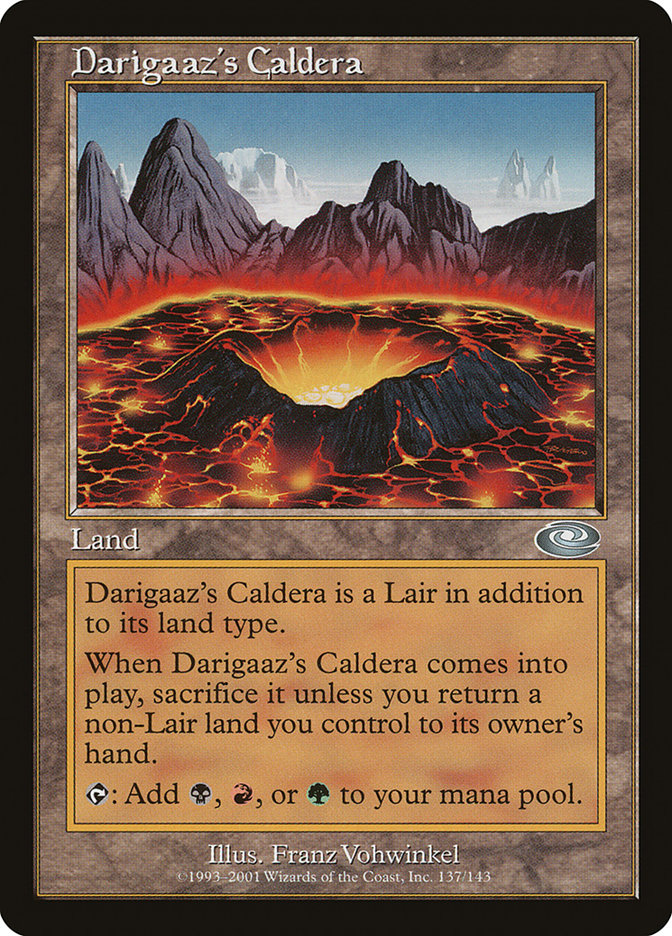 Darigaaz's Caldera (137) [Planeshift] | Odin's Place