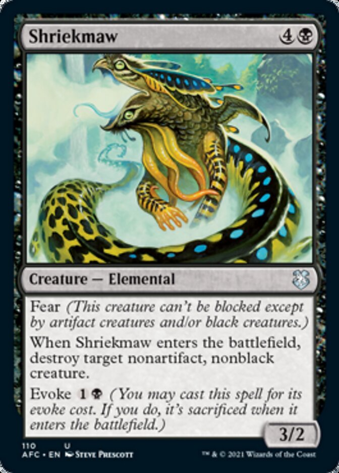 Shriekmaw [Dungeons & Dragons: Adventures in the Forgotten Realms Commander] | Odin's Place