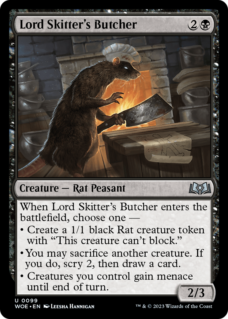 Lord Skitter's Butcher [Wilds of Eldraine] | Odin's Place