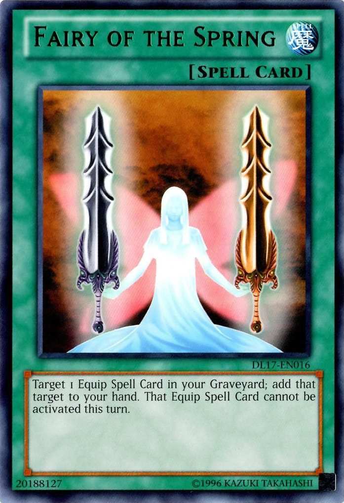 Fairy of the Spring (Green) [DL17-EN016] Rare | Odin's Place