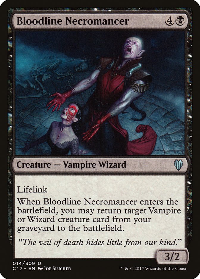 Bloodline Necromancer (14) [Commander 2017] | Odin's Place