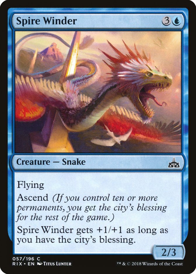 Spire Winder (57) [Rivals of Ixalan] | Odin's Place