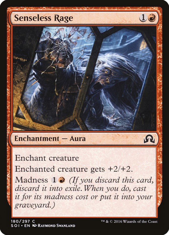 Senseless Rage (180) [Shadows over Innistrad] | Odin's Place