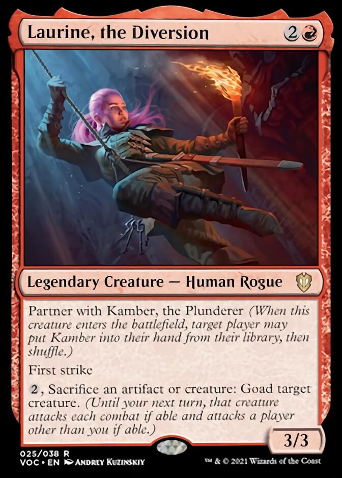 Laurine, the Diversion [Innistrad: Crimson Vow Commander] | Odin's Place