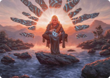 Jadzi, Oracle of Arcavios Art Card [Strixhaven: School of Mages Art Series] | Odin's Place