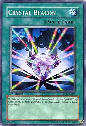 Crystal Beacon [FOTB-EN032] Common | Odin's Place