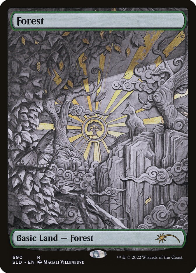 Forest (690) (Sketch) [Secret Lair Drop Promos] | Odin's Place