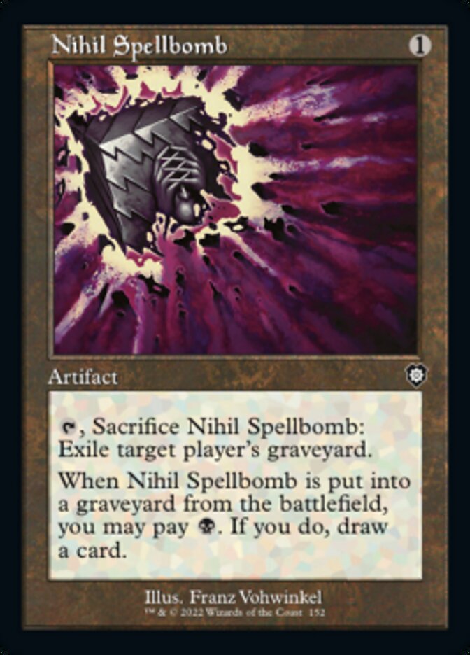 Nihil Spellbomb (Retro) [The Brothers' War Commander] | Odin's Place