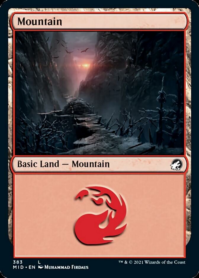 Mountain (383) [Innistrad: Midnight Hunt] | Odin's Place