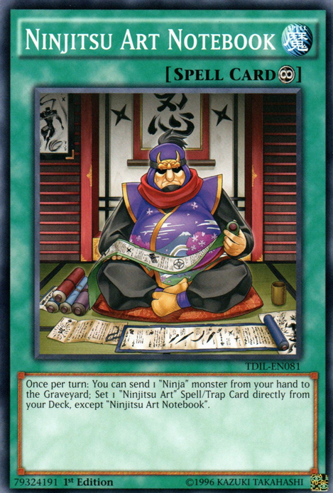 Ninjitsu Art Notebook [TDIL-EN081] Common | Odin's Place