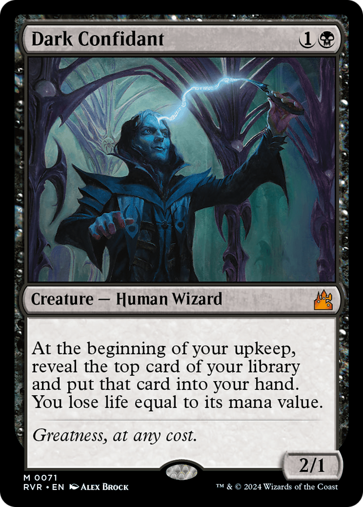 Dark Confidant [Ravnica Remastered] | Odin's Place