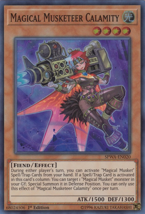 Magical Musketeer Calamity [SPWA-EN020] Super Rare | Odin's Place