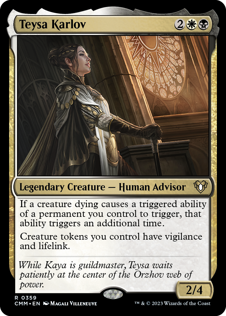 Teysa Karlov [Commander Masters] | Odin's Place