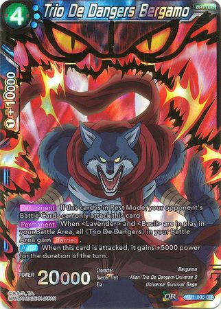Trio De Dangers Bergamo (TB1-035) [The Tournament of Power] | Odin's Place