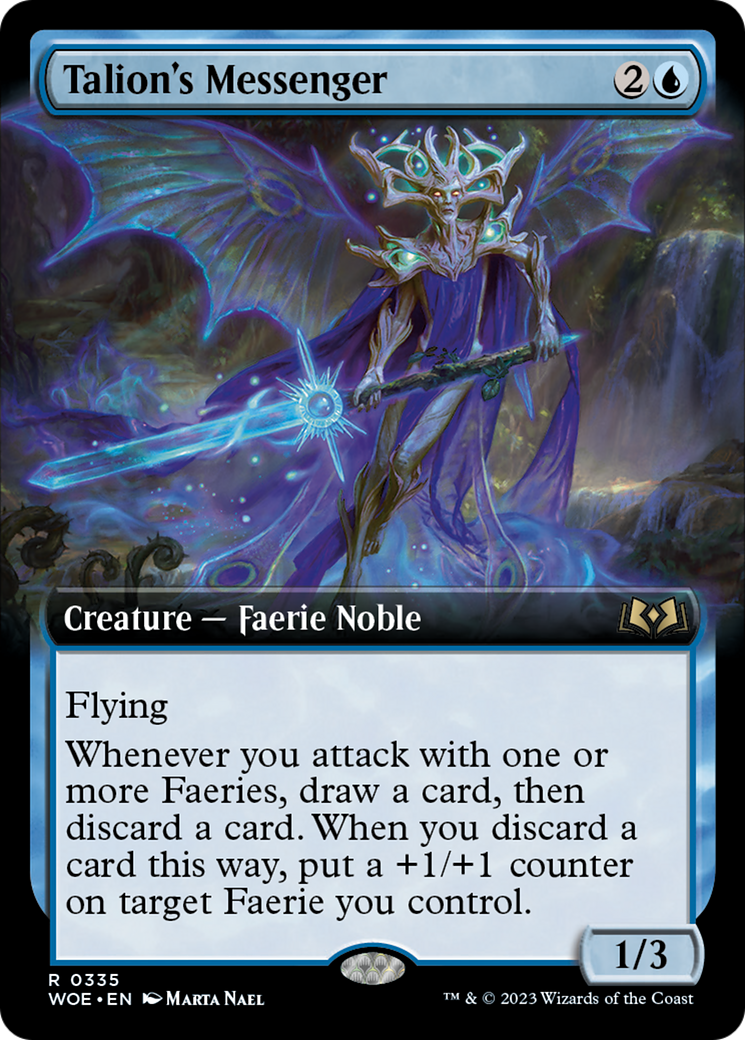 Talion's Messenger (Extended Art) [Wilds of Eldraine] | Odin's Place