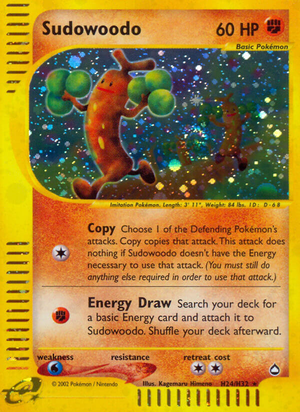 Sudowoodo (H24/H32) [Aquapolis] | Odin's Place