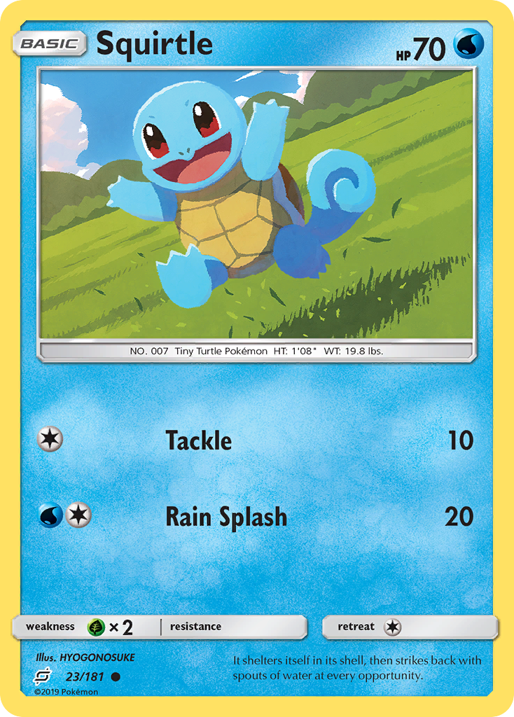 Squirtle (23/181) [Sun & Moon: Team Up] | Odin's Place
