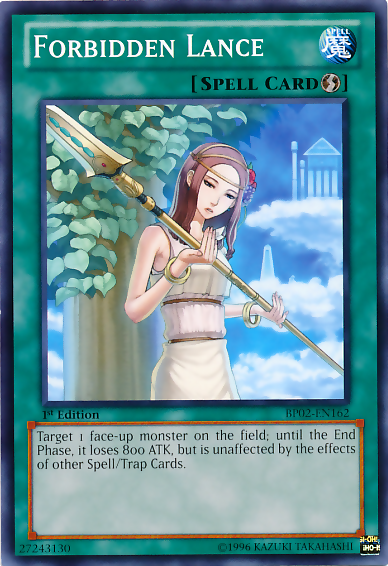 Forbidden Lance [BP02-EN162] Common | Odin's Place