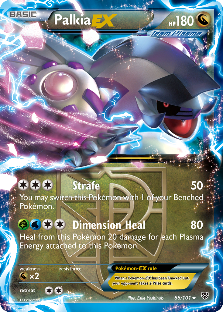 Palkia EX (66/101) [Black & White: Plasma Blast] | Odin's Place