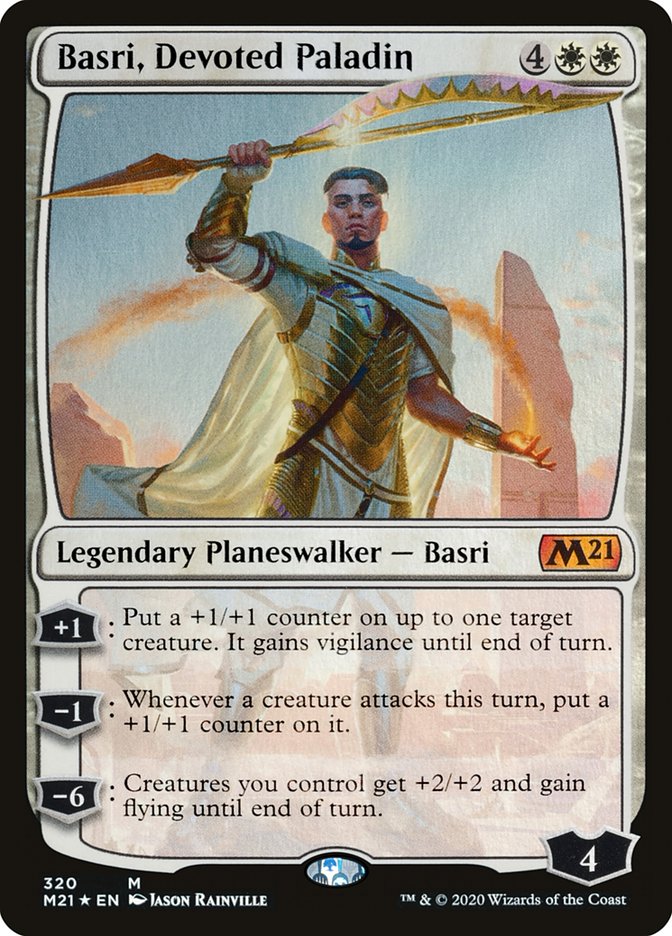 Basri, Devoted Paladin [Core Set 2021] | Odin's Place