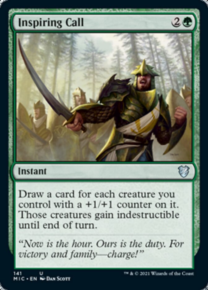 Inspiring Call [Innistrad: Midnight Hunt Commander] | Odin's Place