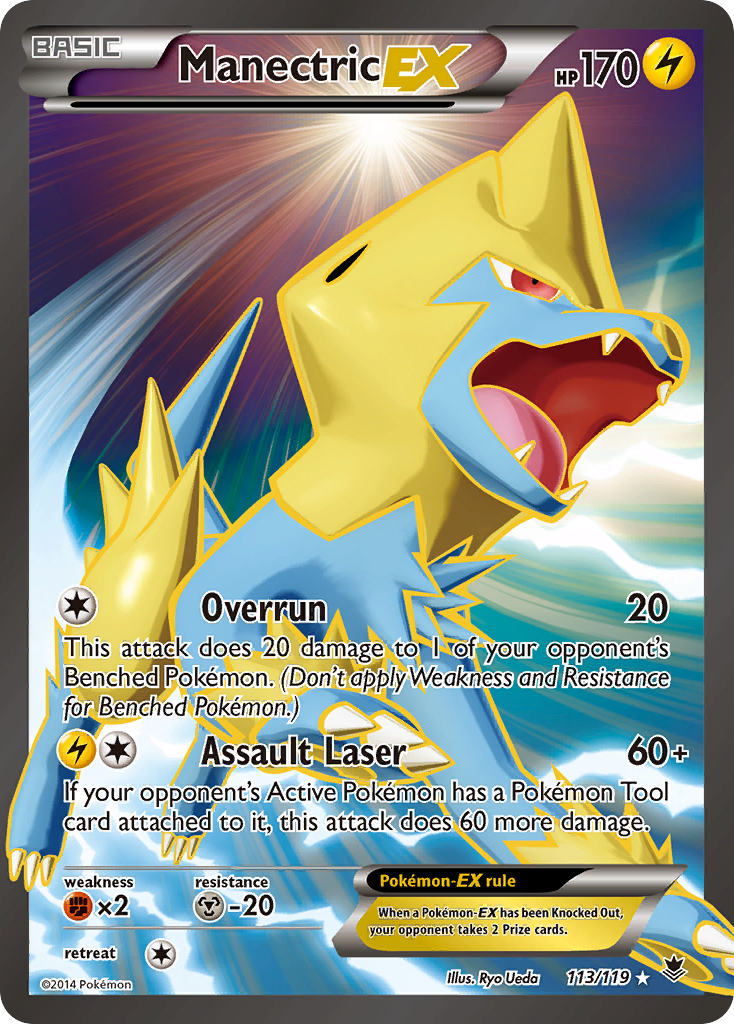 Manectric EX (113/119) [XY: Phantom Forces] | Odin's Place