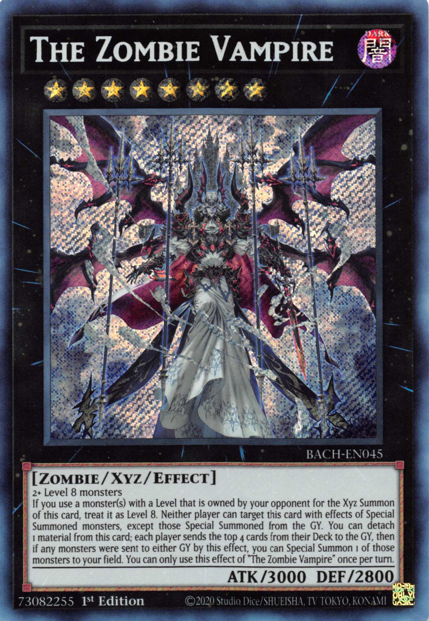 The Zombie Vampire [BACH-EN045] Secret Rare | Odin's Place