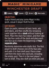 Winchester Draft (Magic Minigame) [Strixhaven: School of Mages Minigame] | Odin's Place