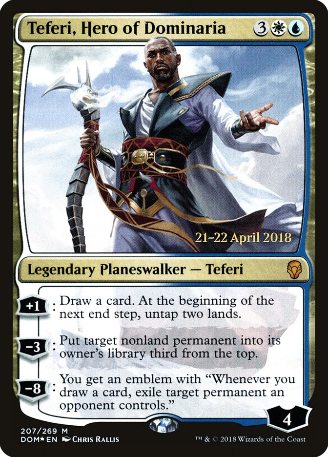 Teferi, Hero of Dominaria (207) [Dominaria Prerelease Promos] | Odin's Place