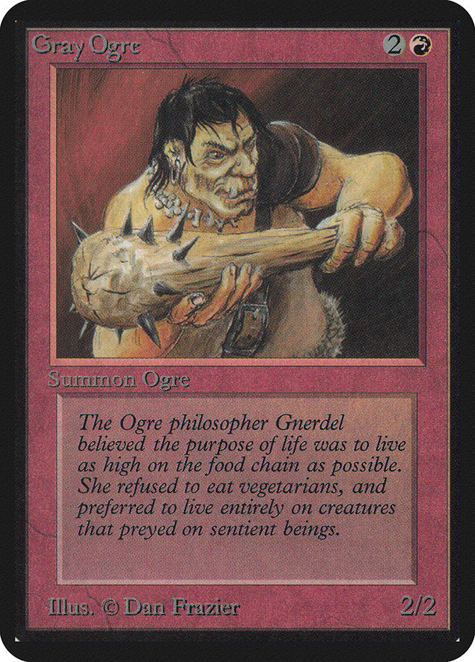 Gray Ogre (156) [Alpha Edition] | Odin's Place
