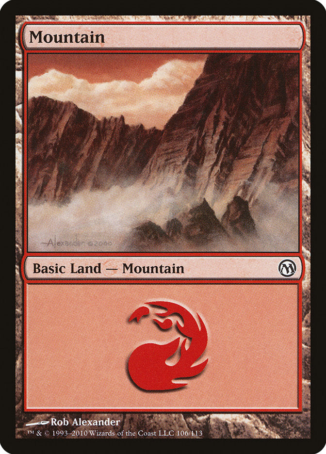 Mountain (106) [Duels of the Planeswalkers] | Odin's Place