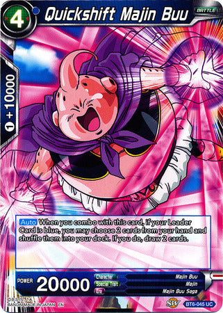 Quickshift Majin Buu (BT6-045) [Destroyer Kings] | Odin's Place