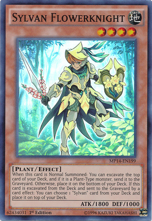 Sylvan Flowerknight [MP14-EN199] Super Rare | Odin's Place