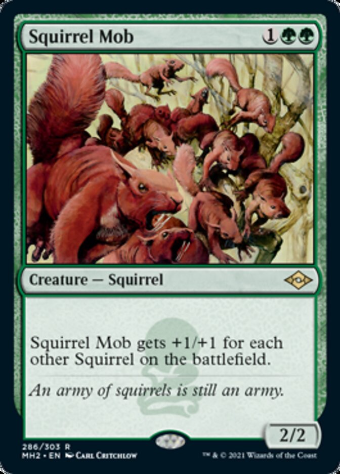 Squirrel Mob (Foil Etched) [Modern Horizons 2] | Odin's Place