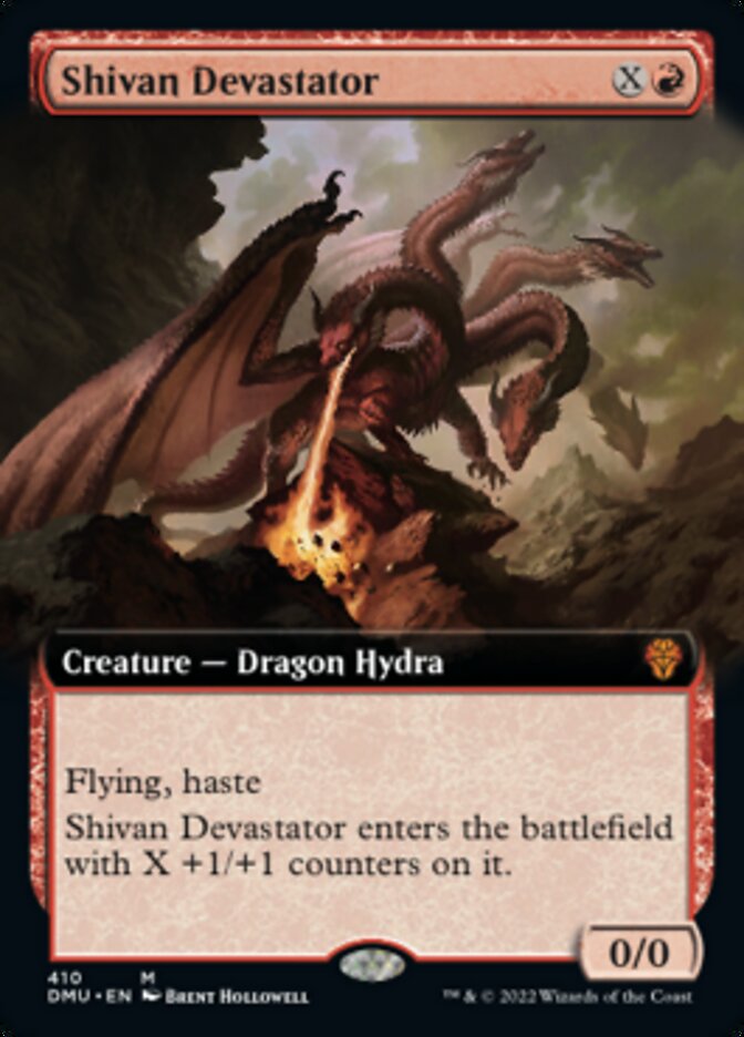 Shivan Devastator (Extended Art) [Dominaria United] | Odin's Place